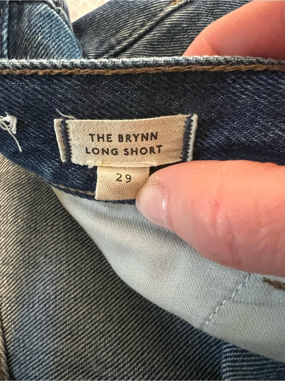Madewell Denim “Long Brynn Short”